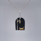 Cat under the lamp Necklace