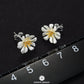 Wild Rose Flower Earrings