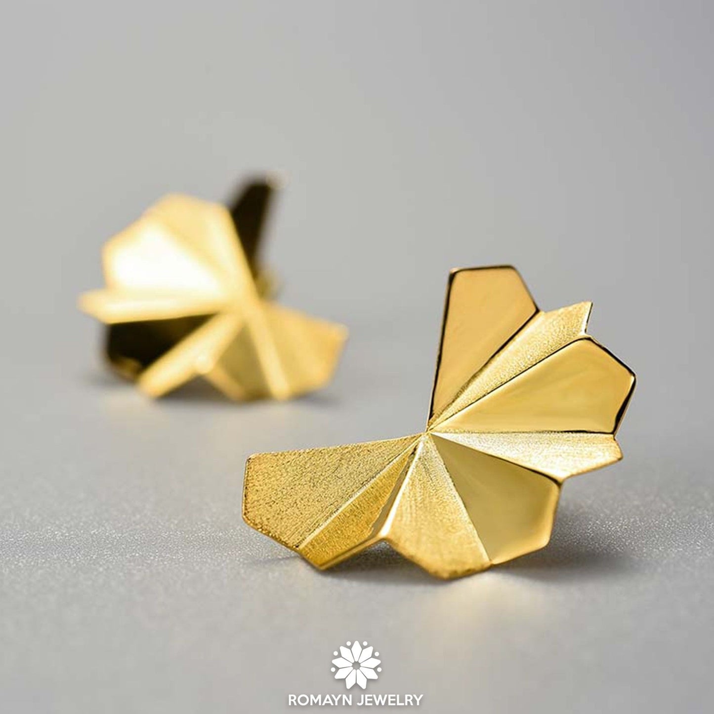 Folding Fan Earrings