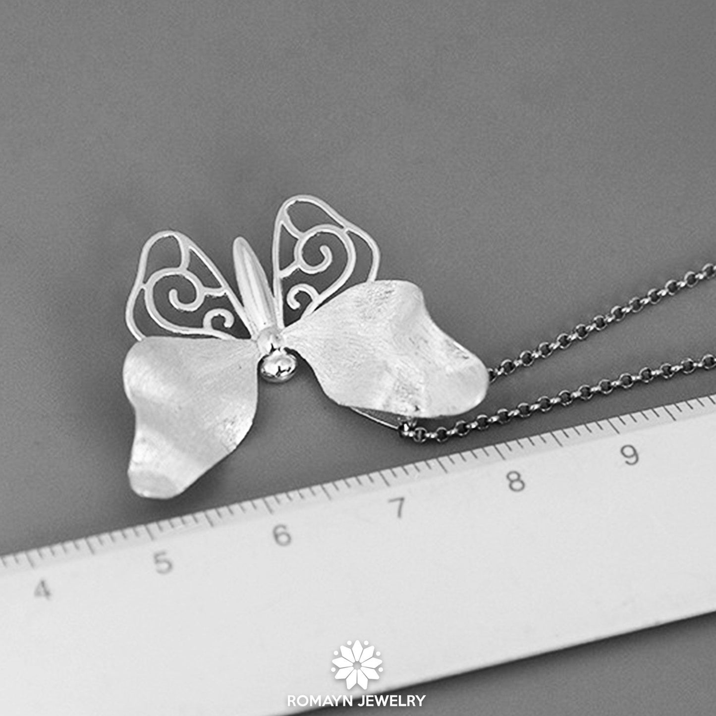 Flying Butterfly Necklace