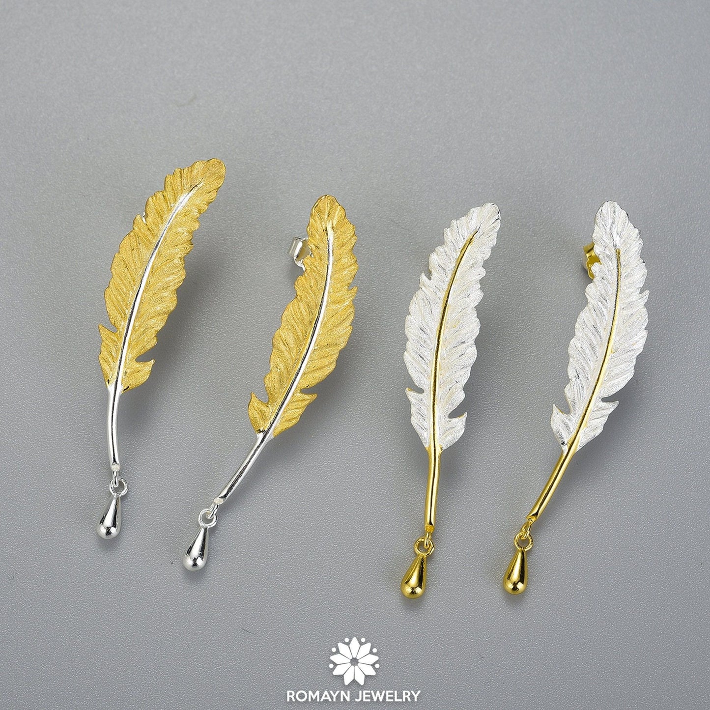 Feather Earrings