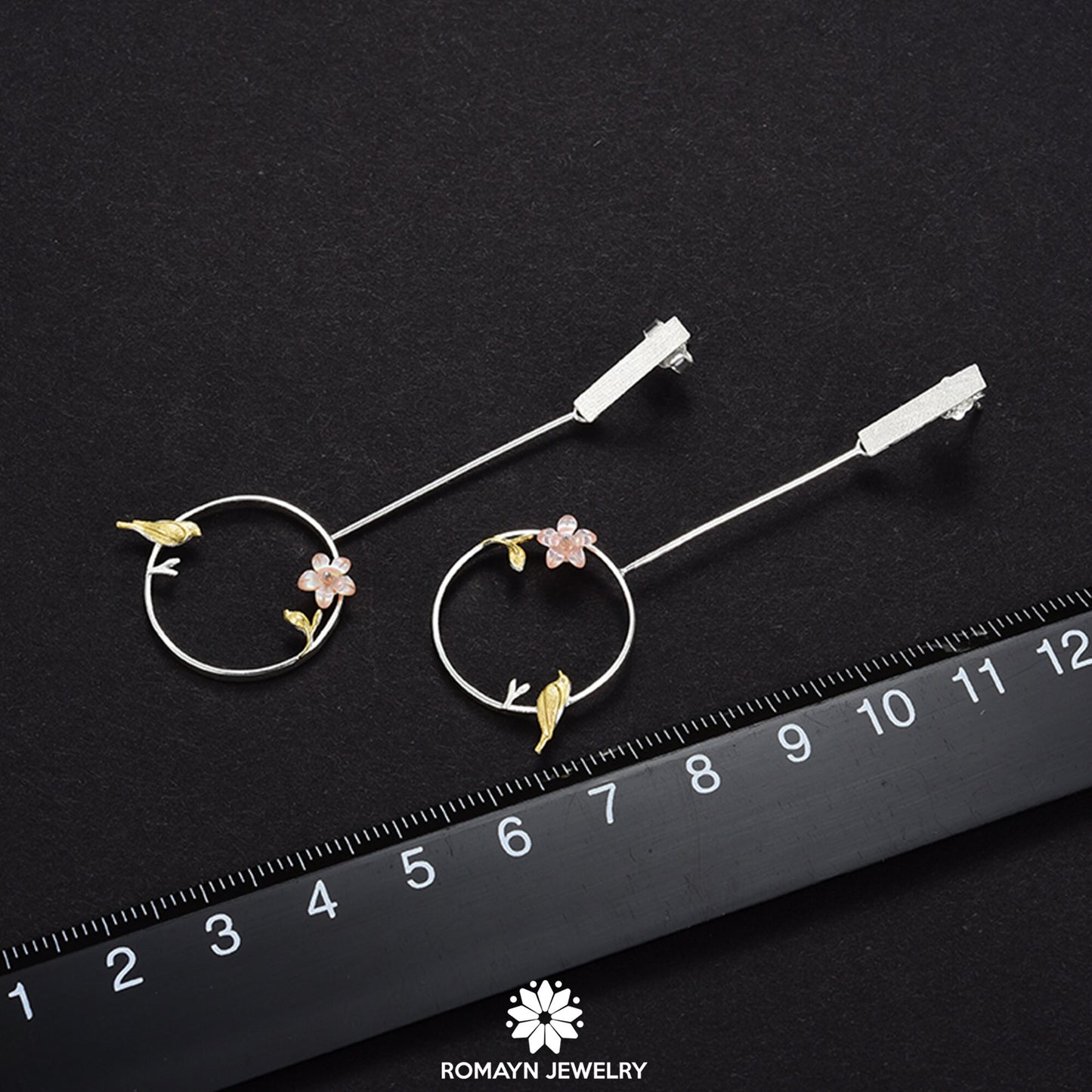 Bird Blossoms Earrings