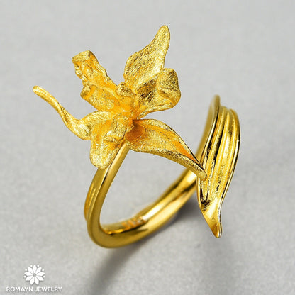 Iris Flower Ring