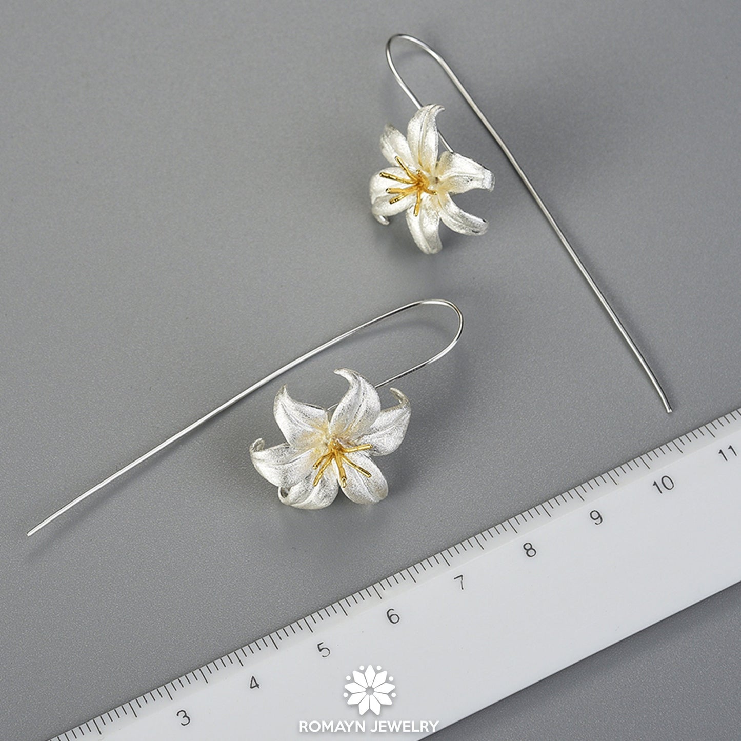 Lily Flower Earrings