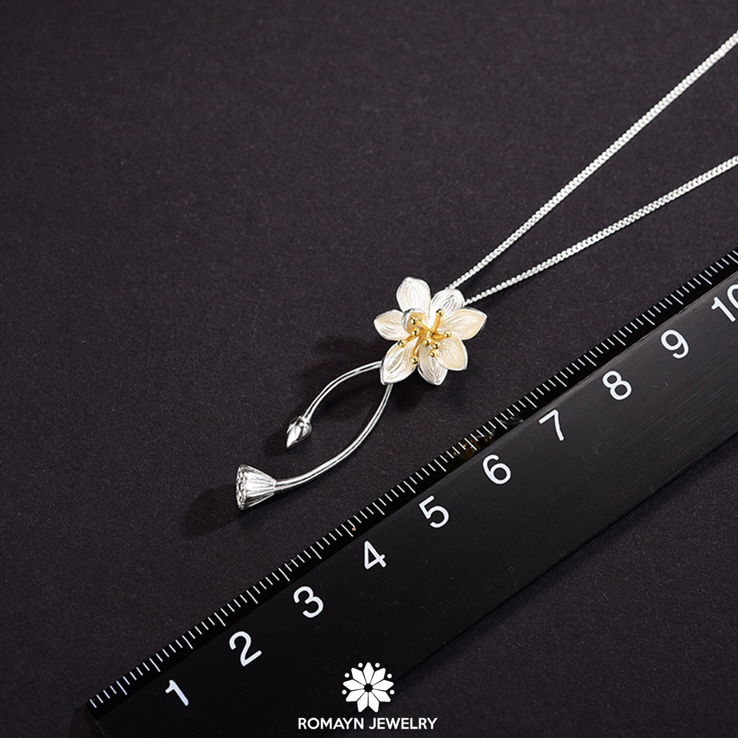 Lotus Flower Necklace