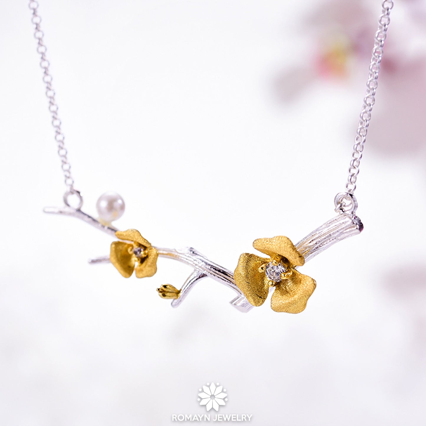 Plum Blossom Necklace