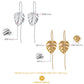 Monstera Leaf Earrings