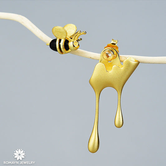 Honey Bee Earrings