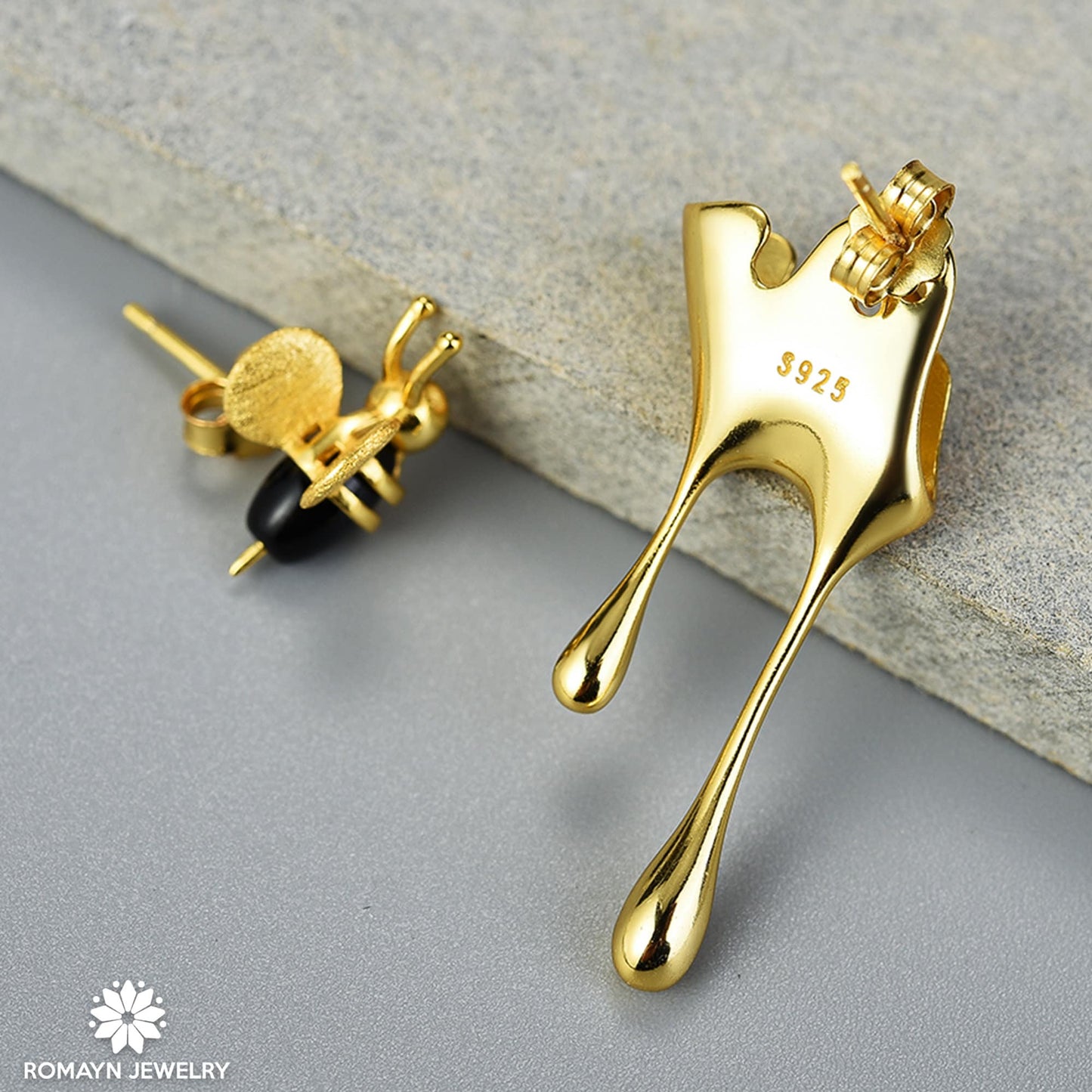 Honey Bee Earrings