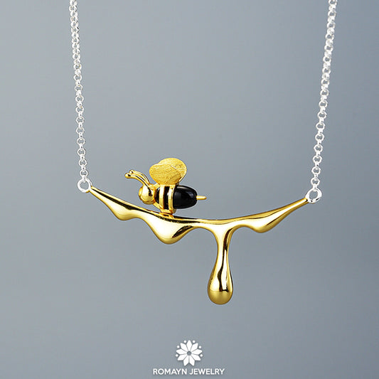 Honey Bee Necklace