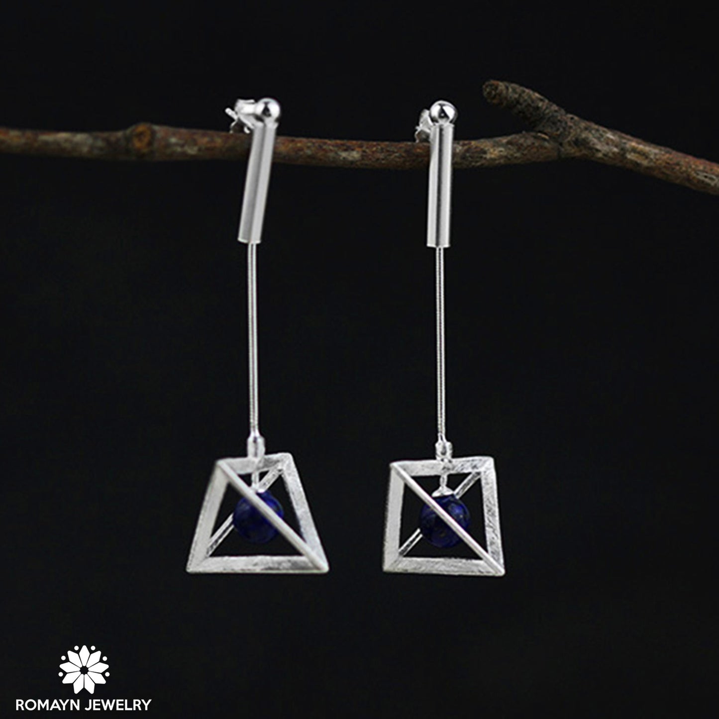 Lamps Lapis Lazuli Earrings