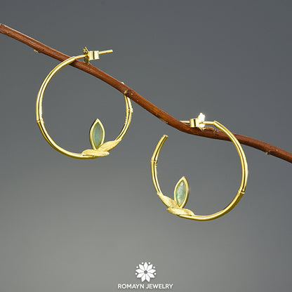 Leaf Branch Earrings