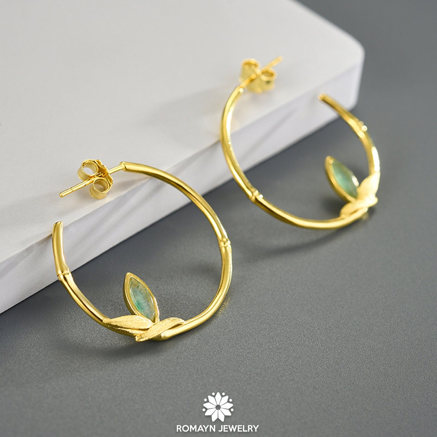 Leaf Branch Earrings