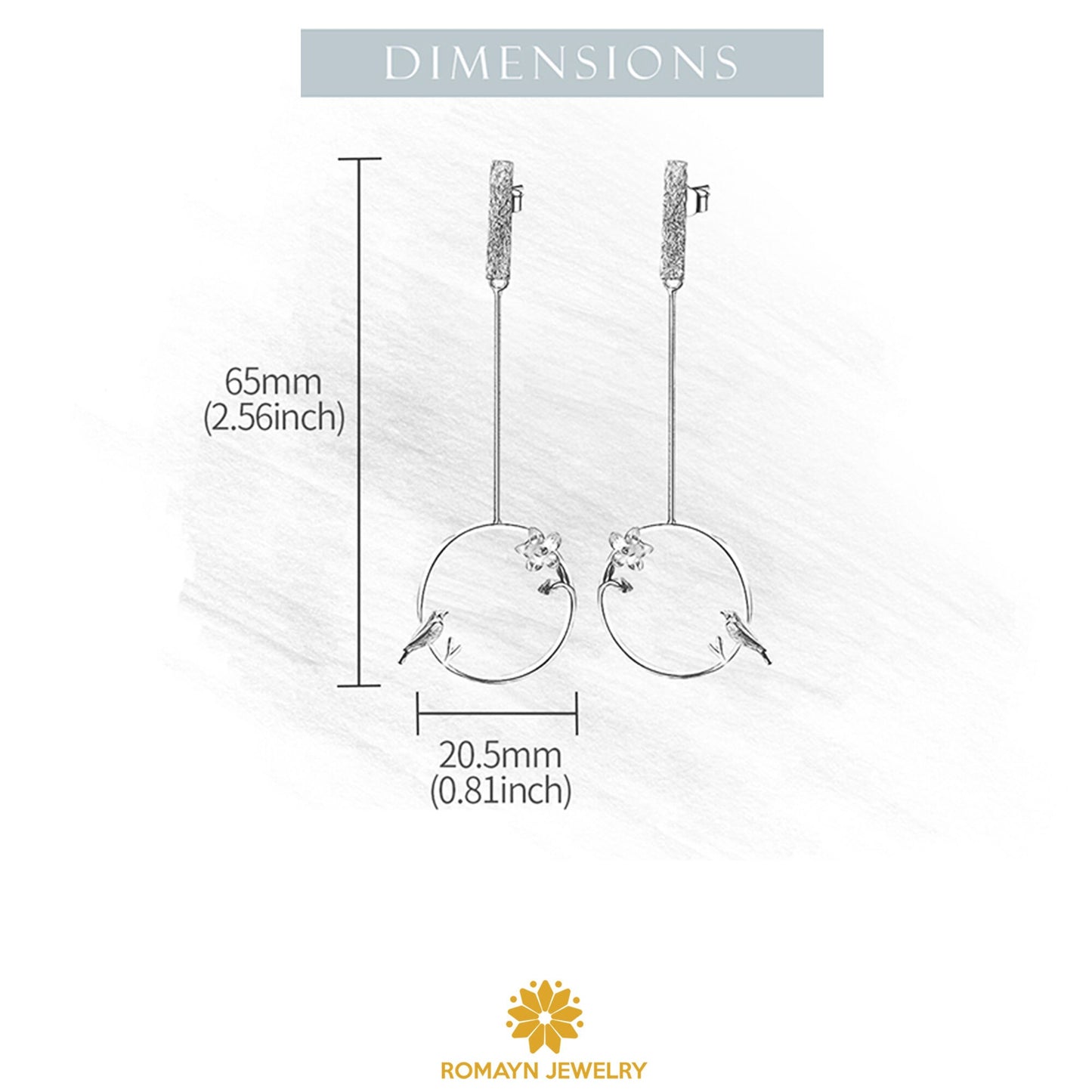 Bird Blossoms Earrings