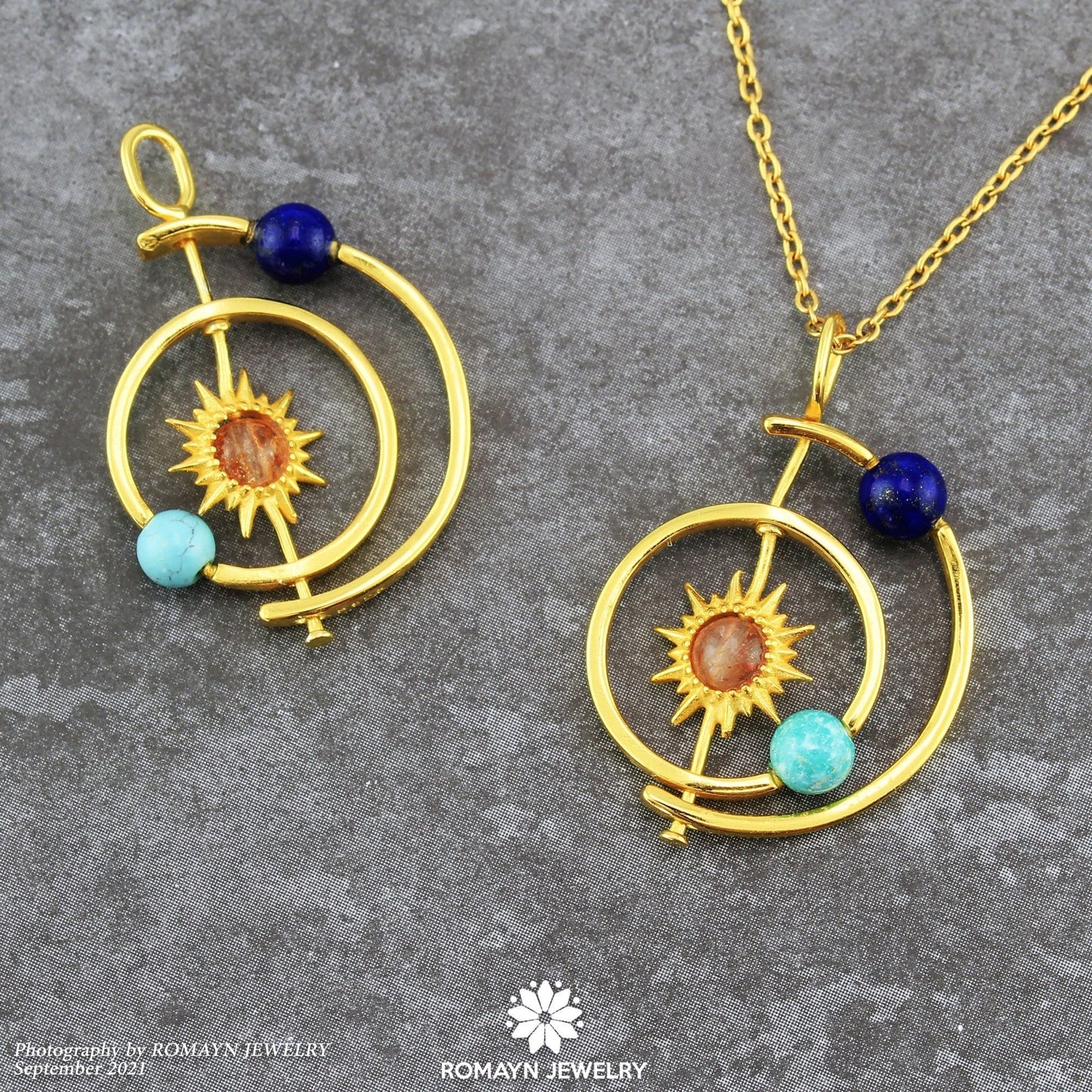 Solar System Necklace