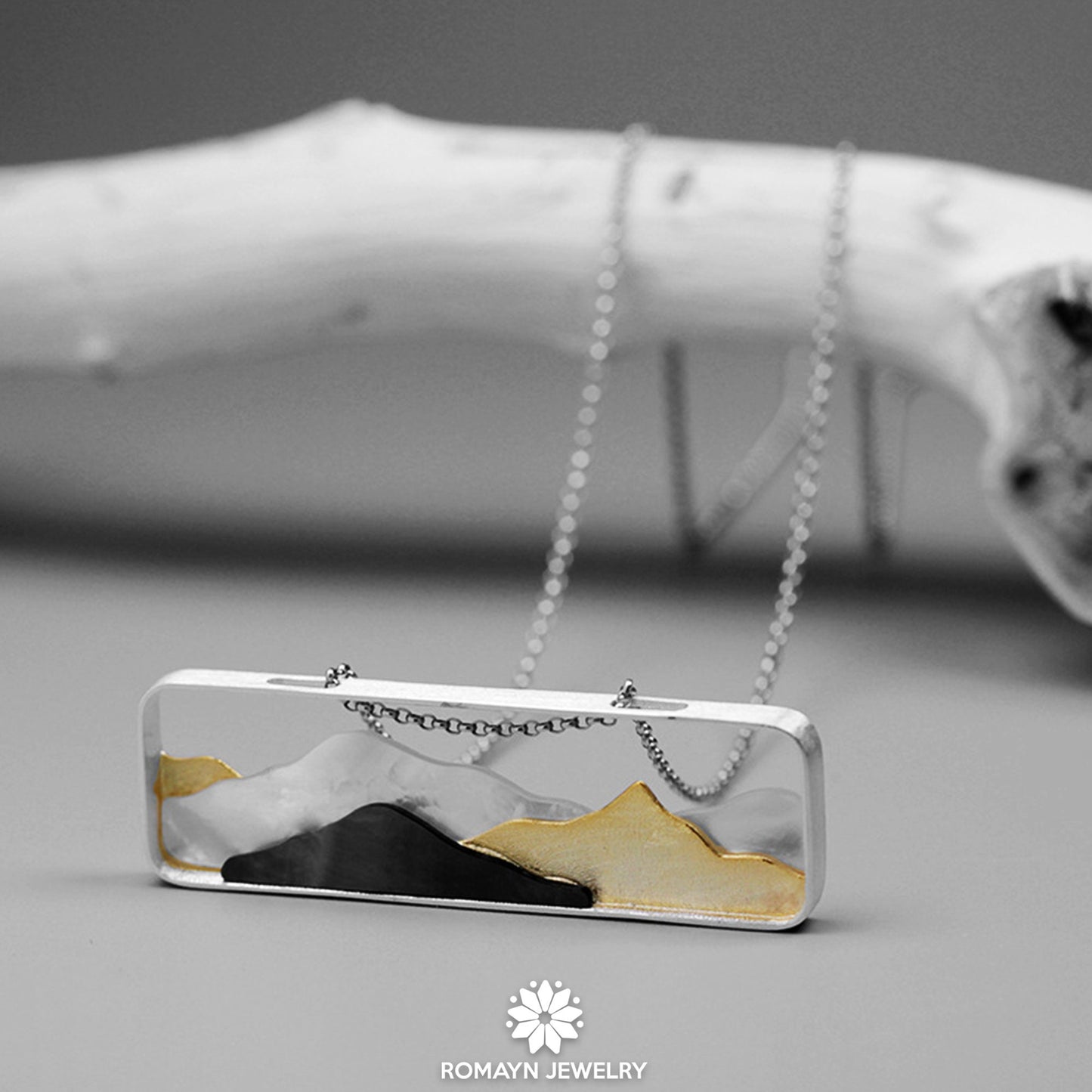 Multipeaked Mountain Necklace