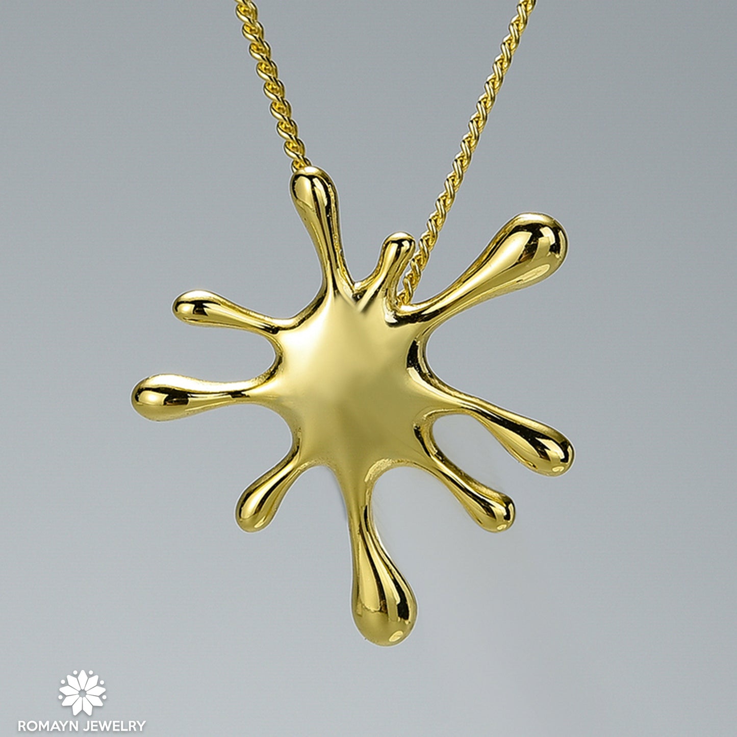 Splashing Metals Necklace