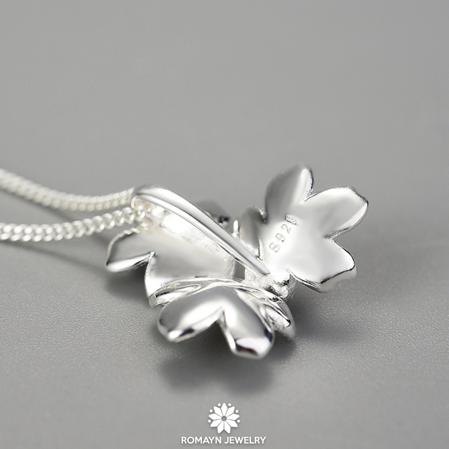 Forget Me Not Flower Necklace