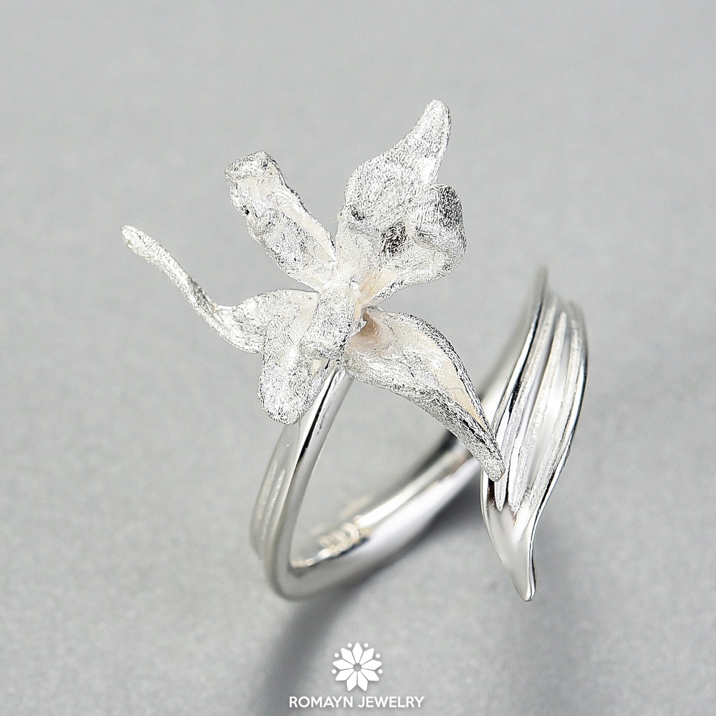 Iris Flower Ring