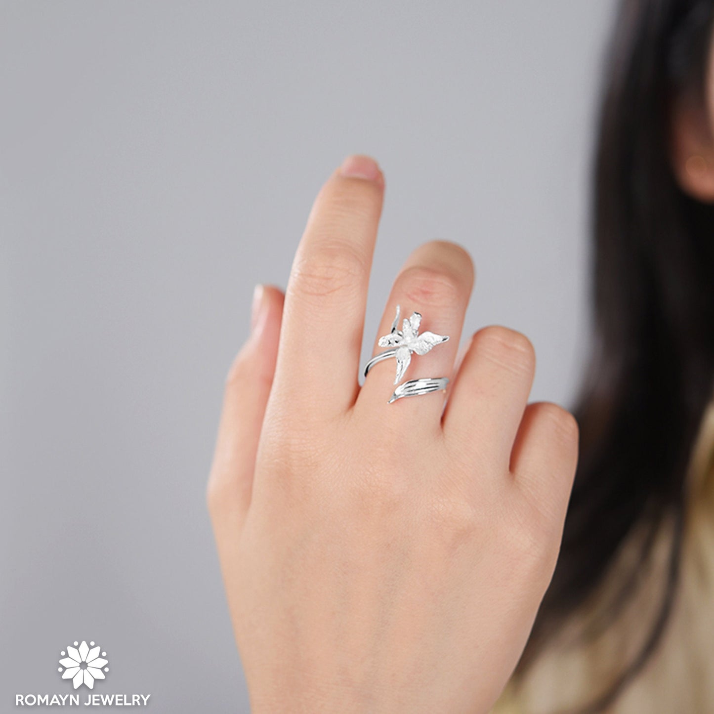 Iris Flower Ring