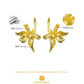 Iris Flower Earrings