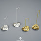 Straw Cap Earrings