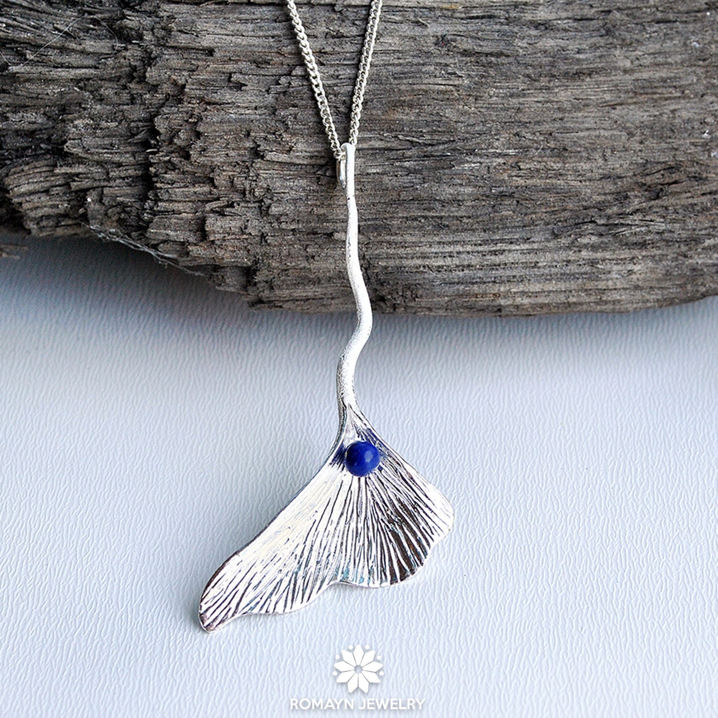 Ginkgo Leaf Necklace