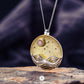 Moonlight and Ocean Wave Necklace