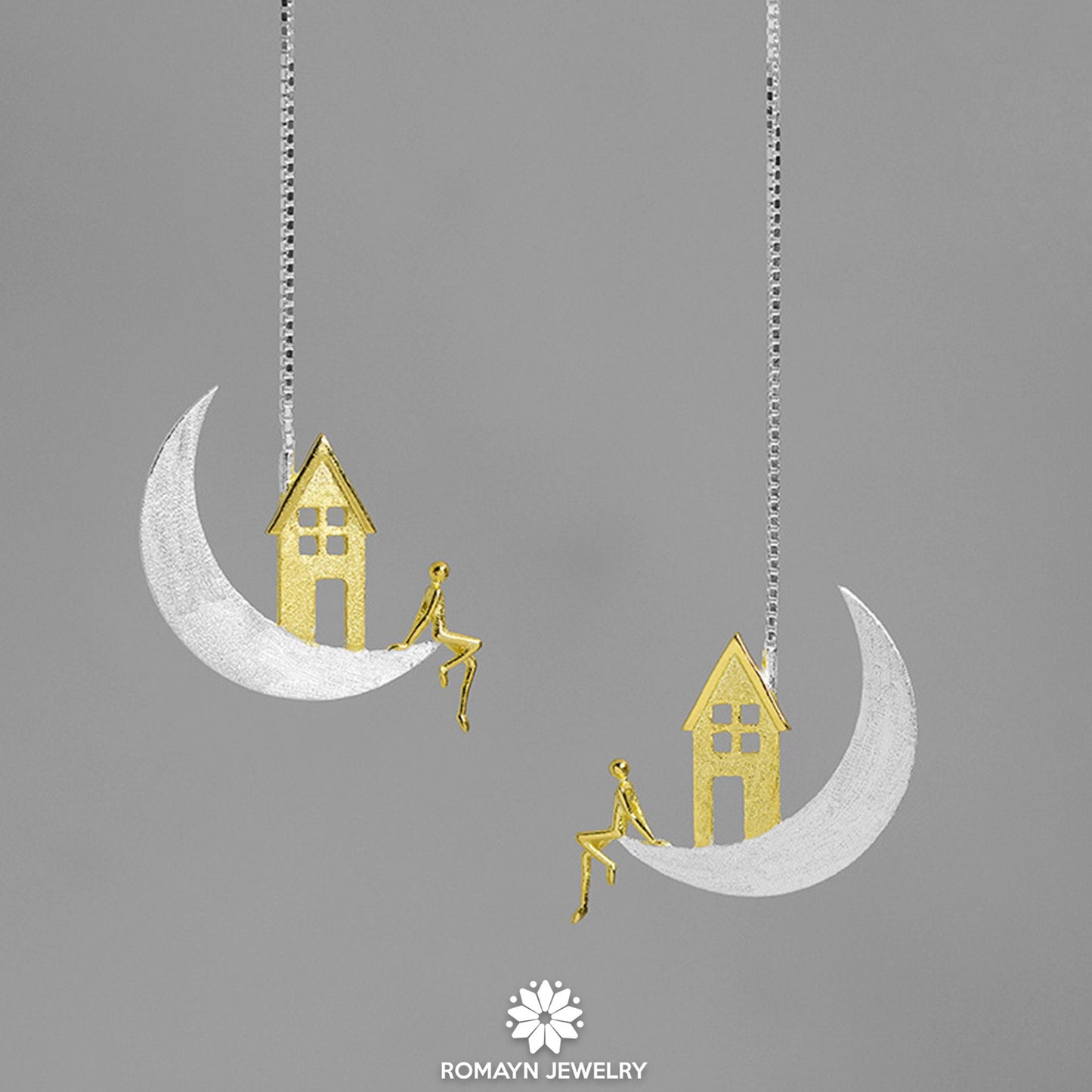 Home On The Moon Earrings