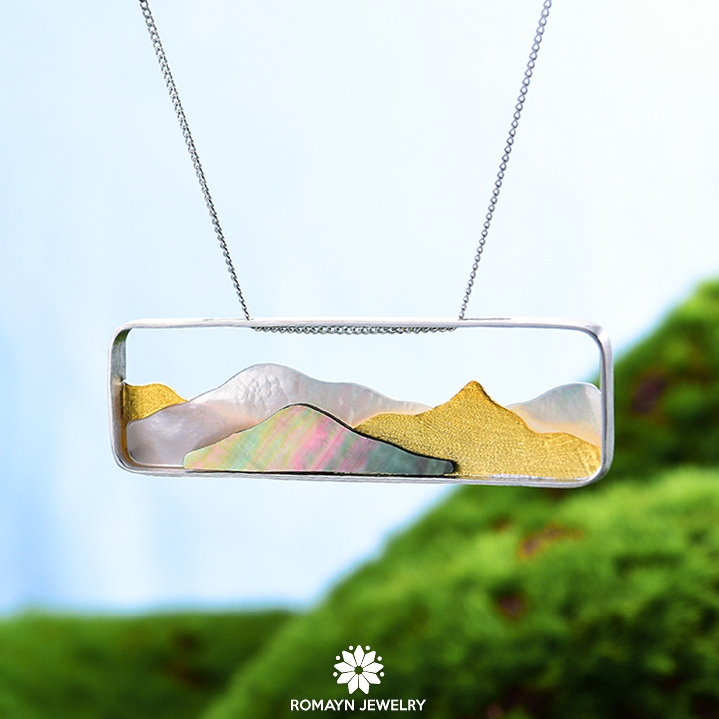 Multipeaked Mountain Necklace