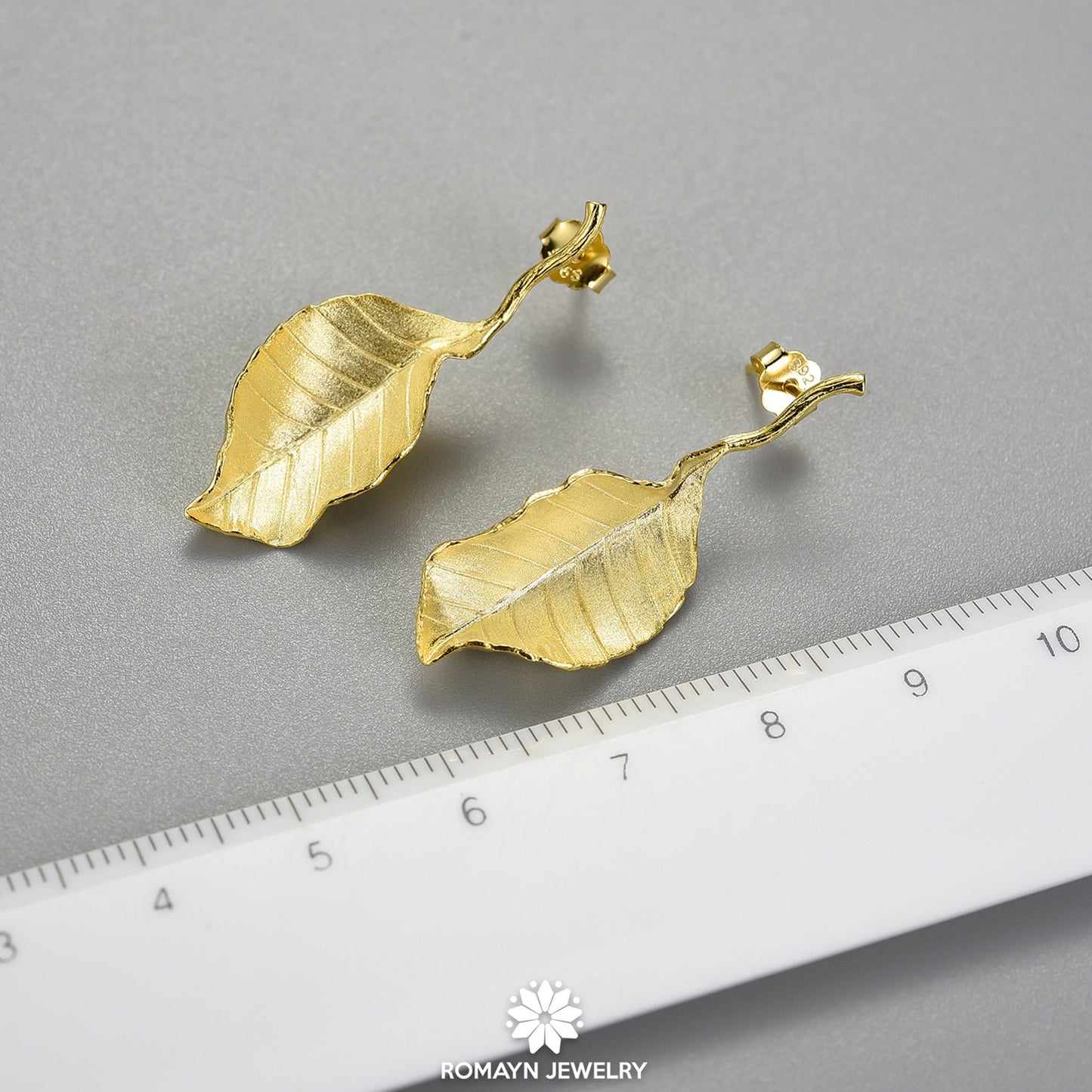 Beech Leaf Earrings