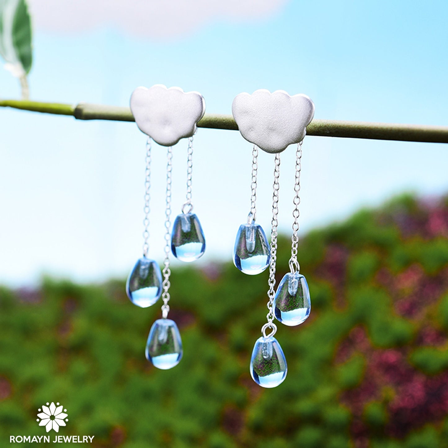 Rainy Cloud Earrings