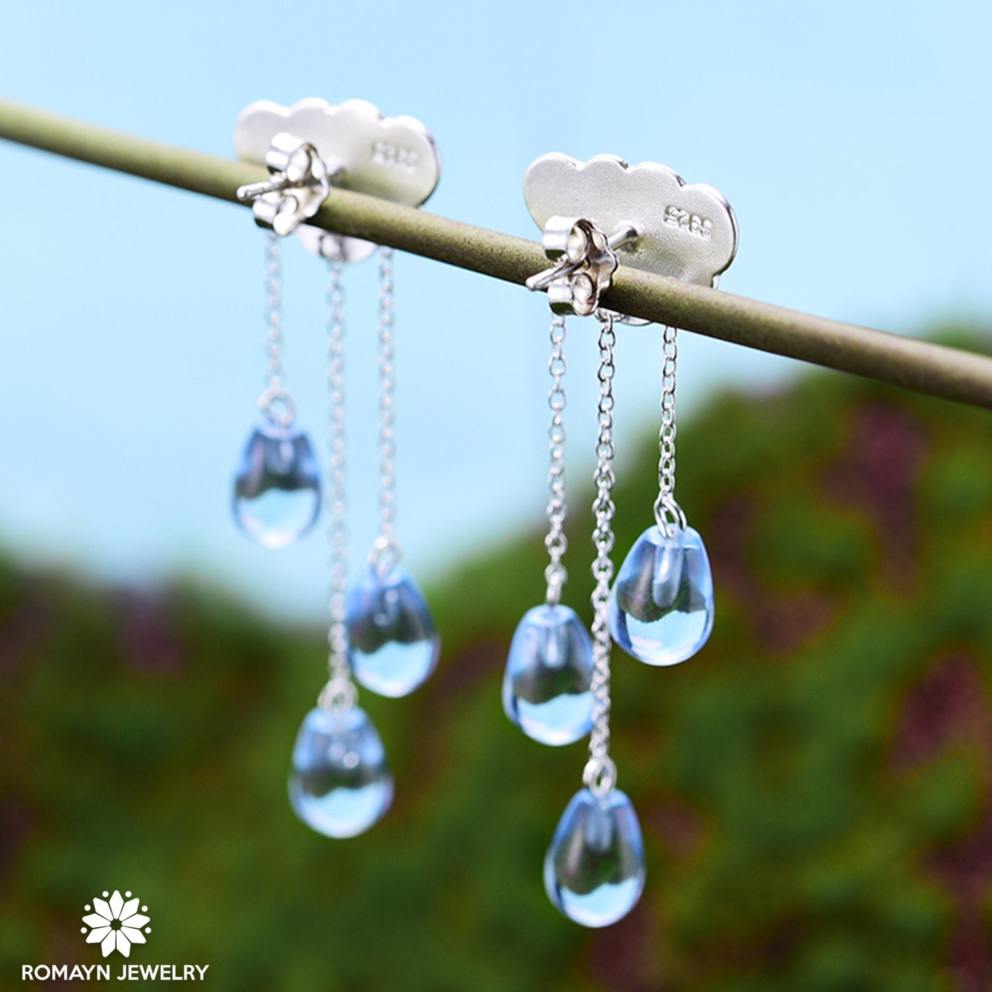 Rainy Cloud Earrings