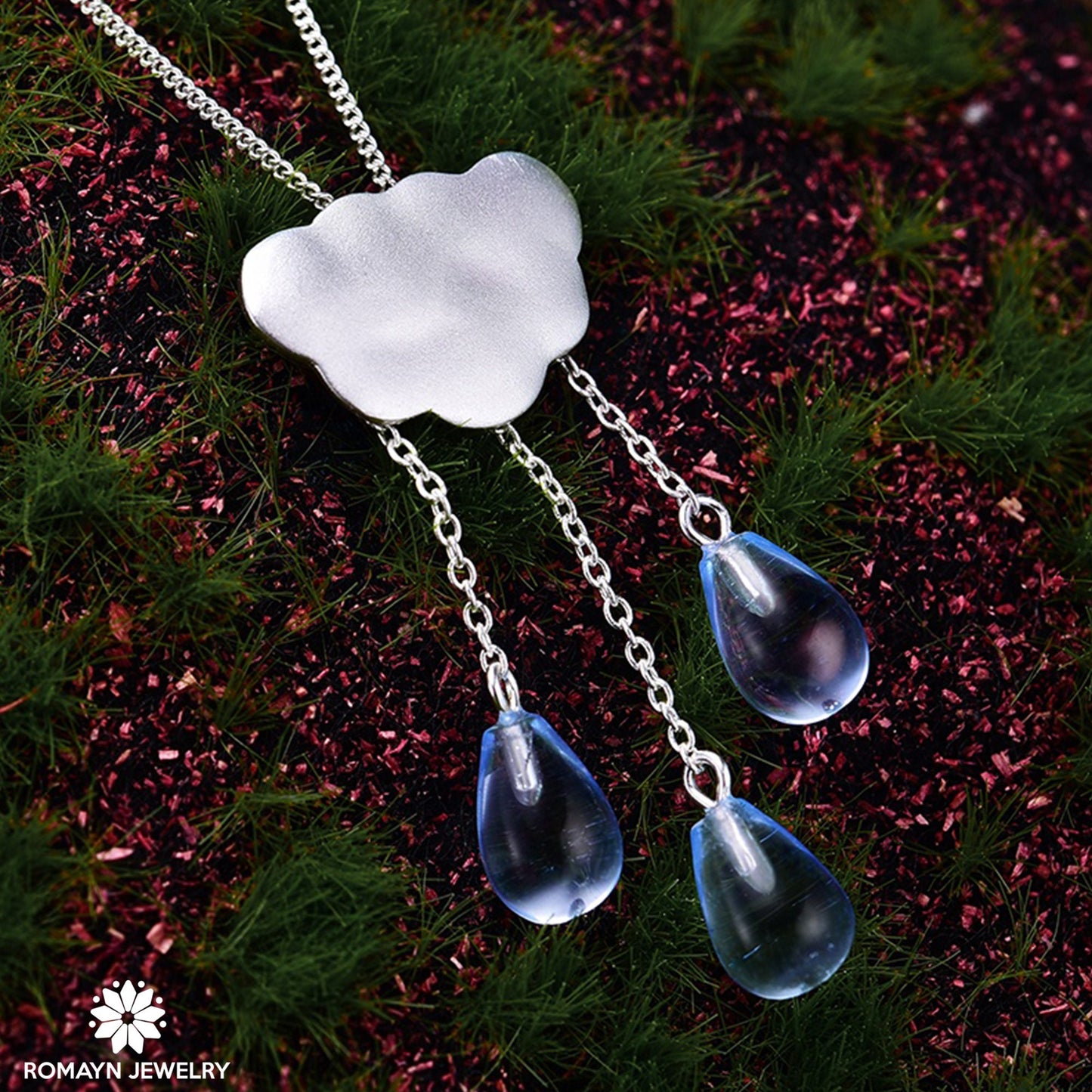 Rainy Cloud Necklace