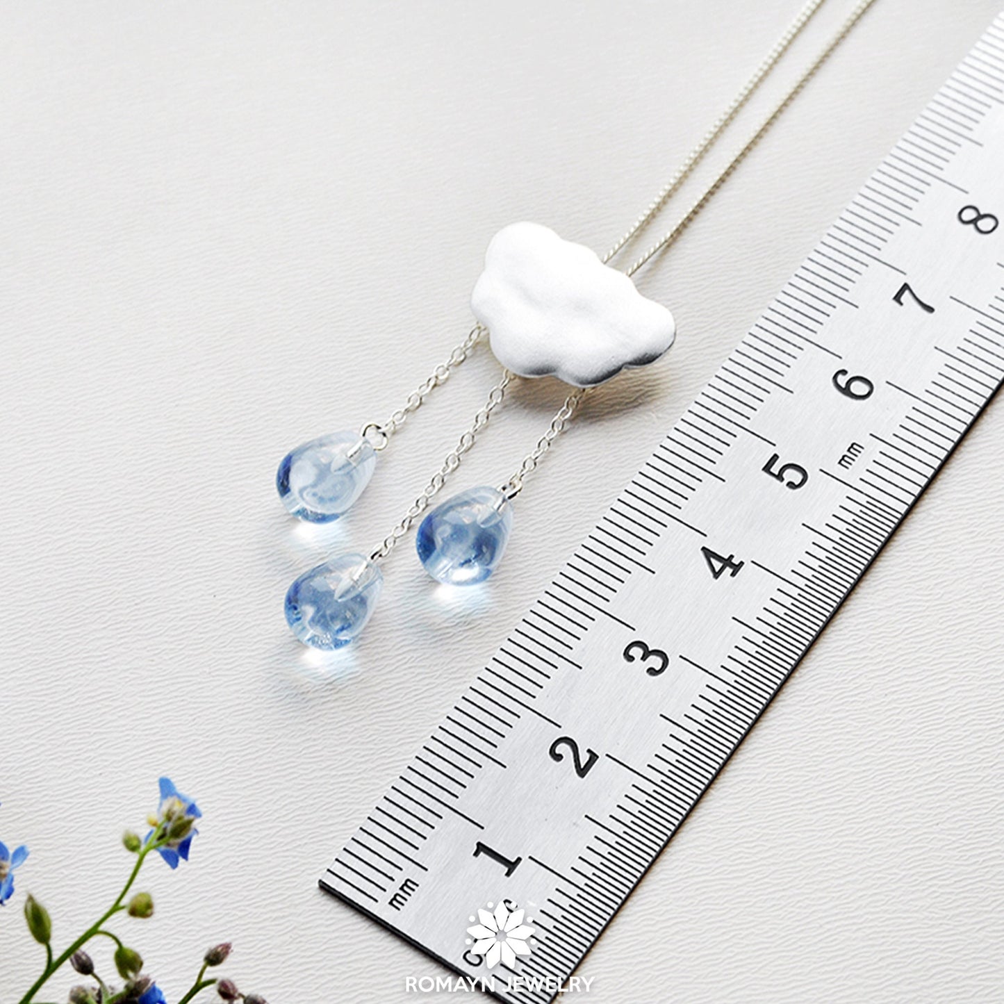 Rainy Cloud Necklace