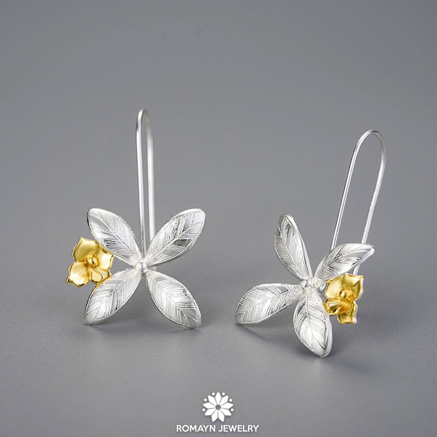 Four Petals Flowers Earrings