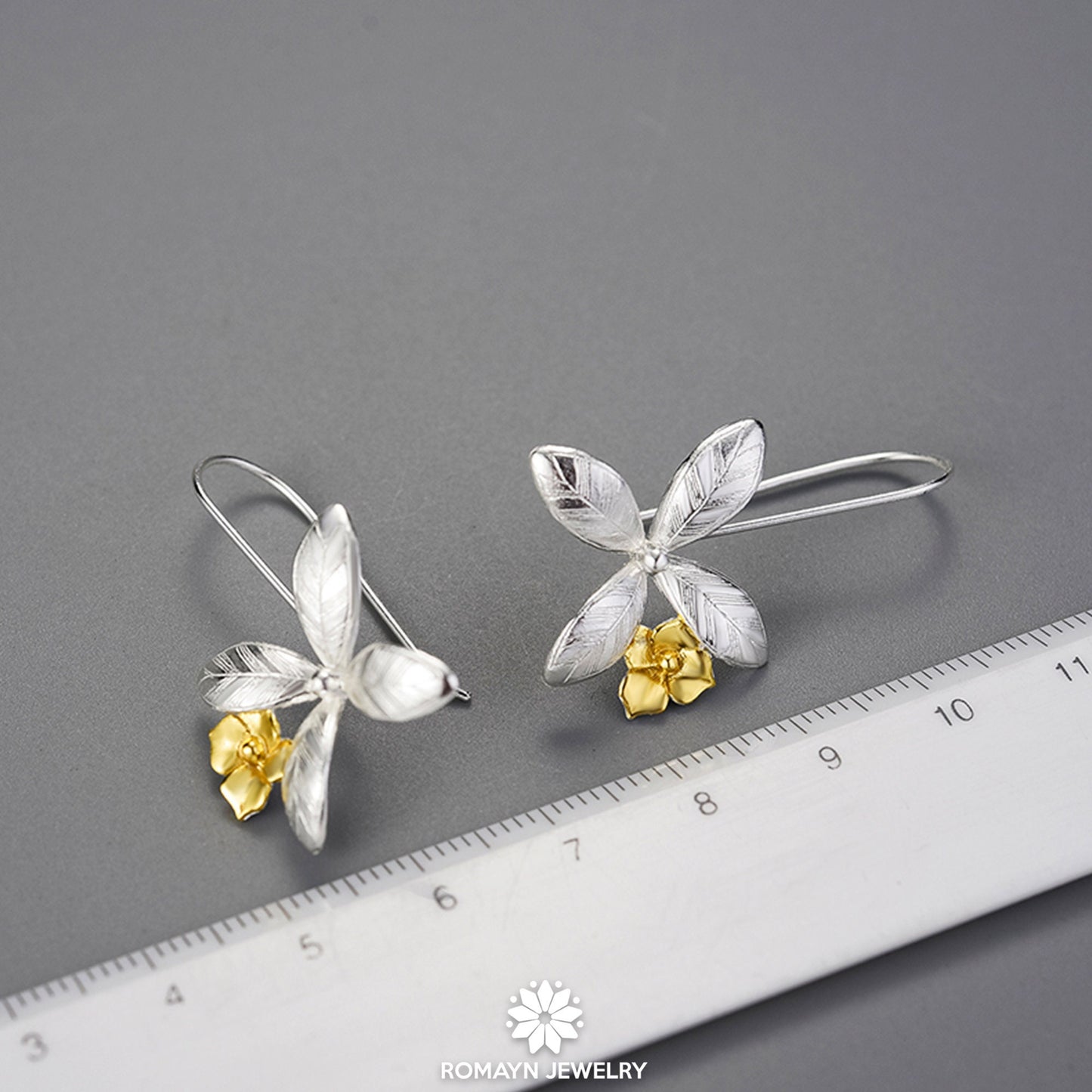 Four Petals Flowers Earrings