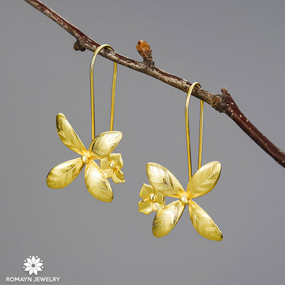 Four Petals Flowers Earrings