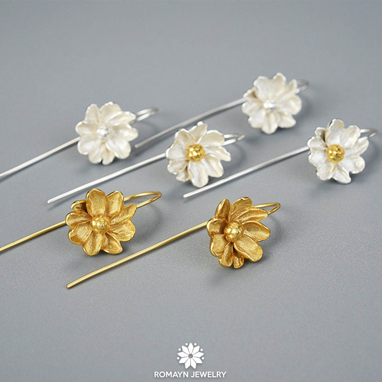 Jasmine Flower Earrings