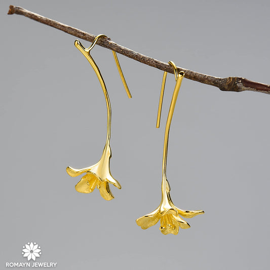 Freesia Flower Earrings