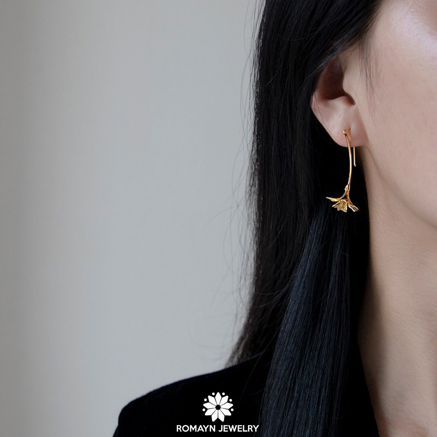 Freesia Flower Earrings