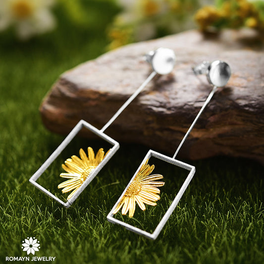 Sunflower Earrings