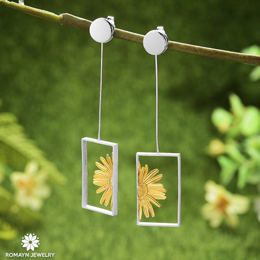 Sunflower Earrings