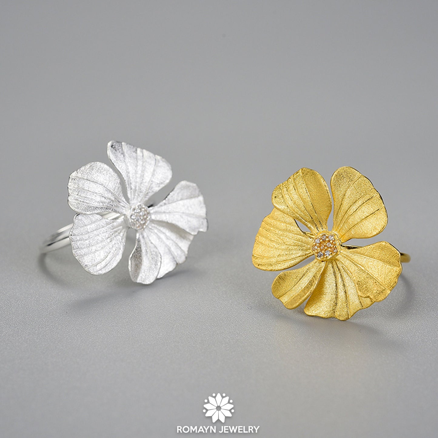 Peony Flower Earrings