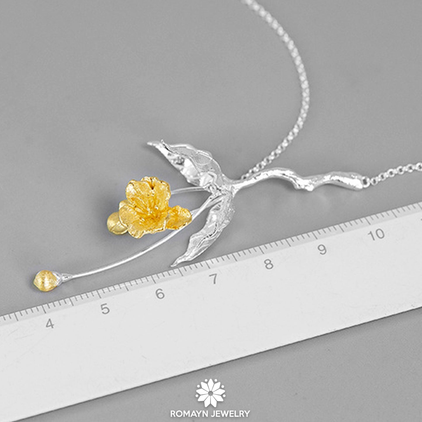 Begonia Flower Necklace