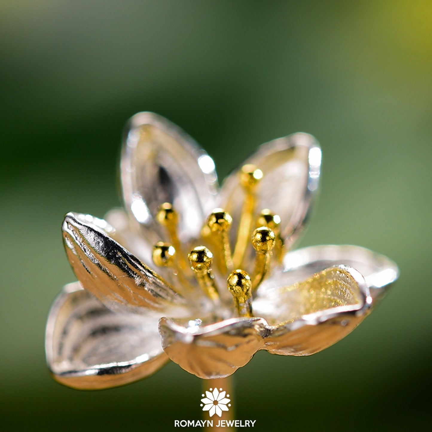 Lotus Flower Earrings