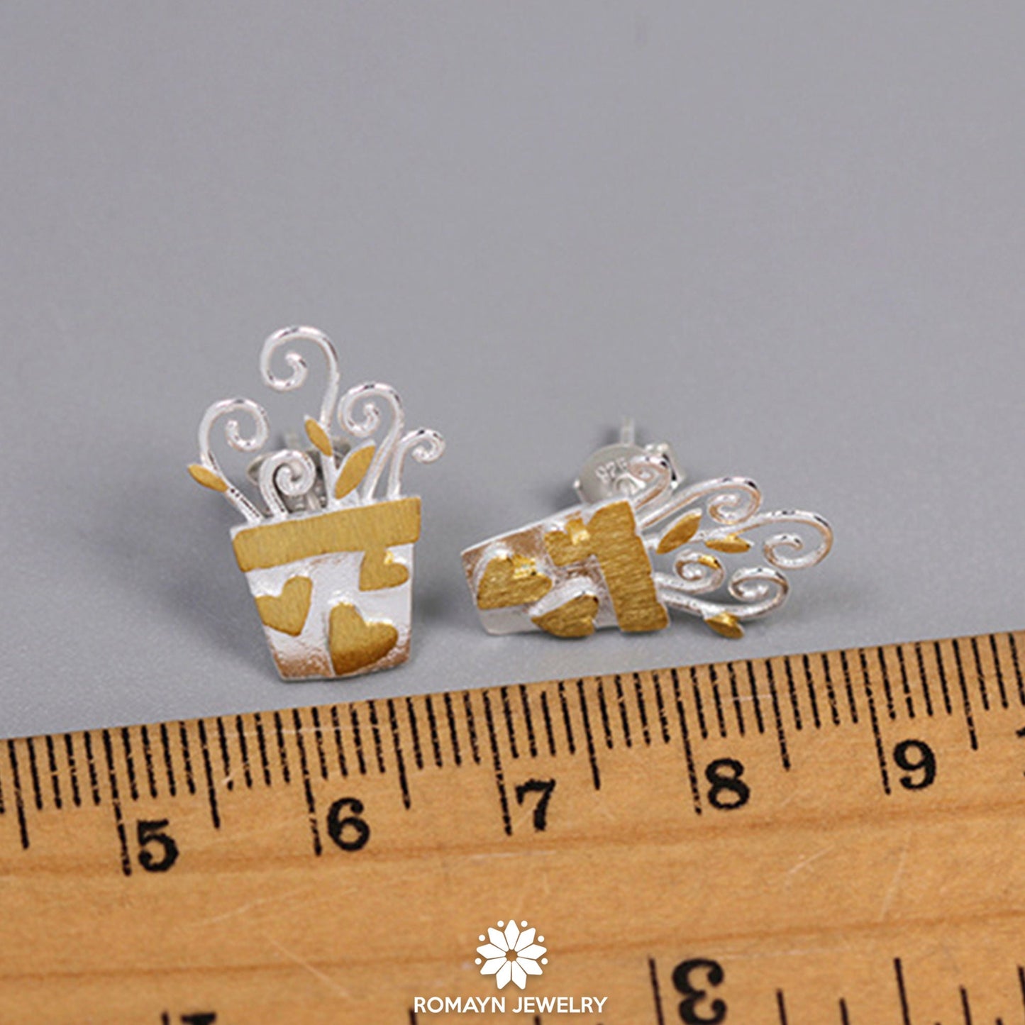 Romantic Flower Pot Earrings