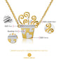 Romantic Flower Pot Necklace